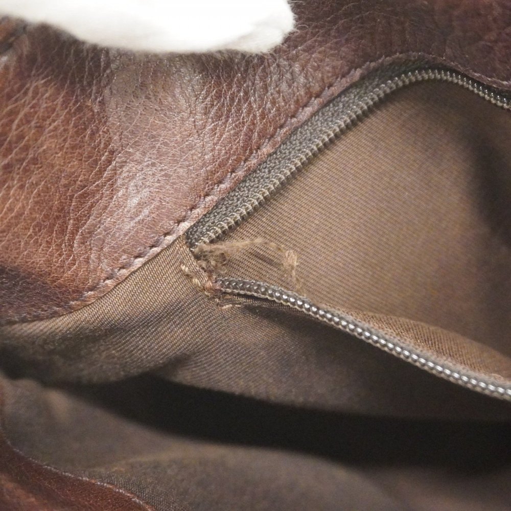Gucci Shoulder Bag 143745 Nylon Canvas Brown Women's - Picture 10 of 16